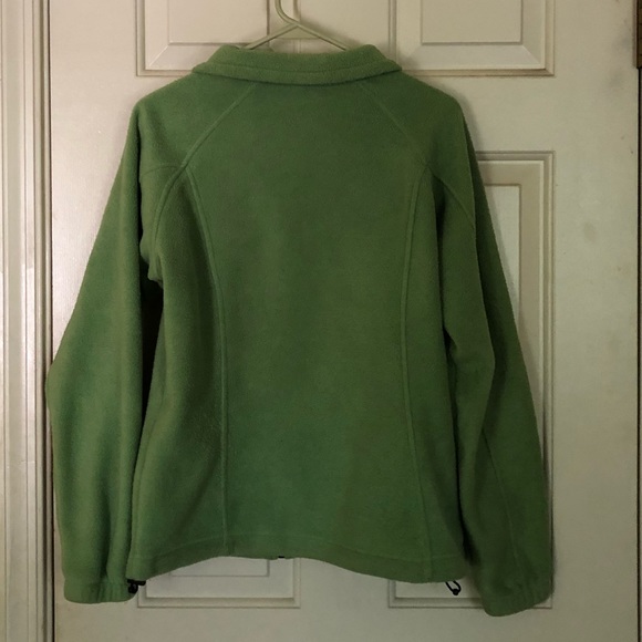 Light Green Columbia Fleece - Picture 3 of 3